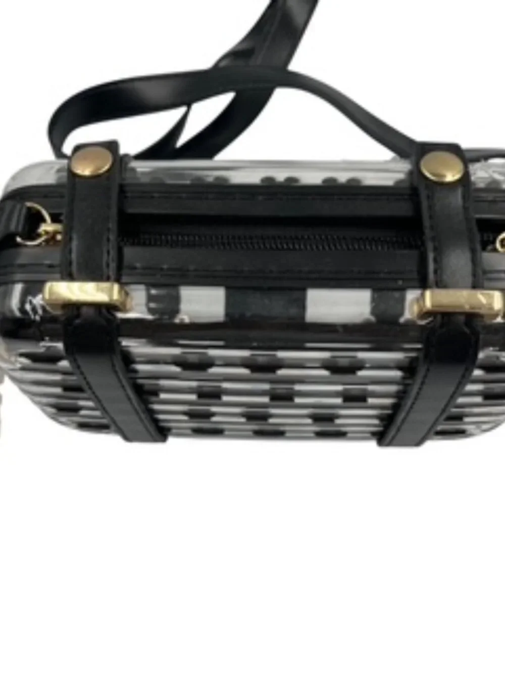 NEW Disney Mickey Mouse Clear Hard-Shell Crossbody Purse NWT
